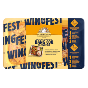 Kariniemen Kananpojan Wingfest® Fileeviipale Bang Coq