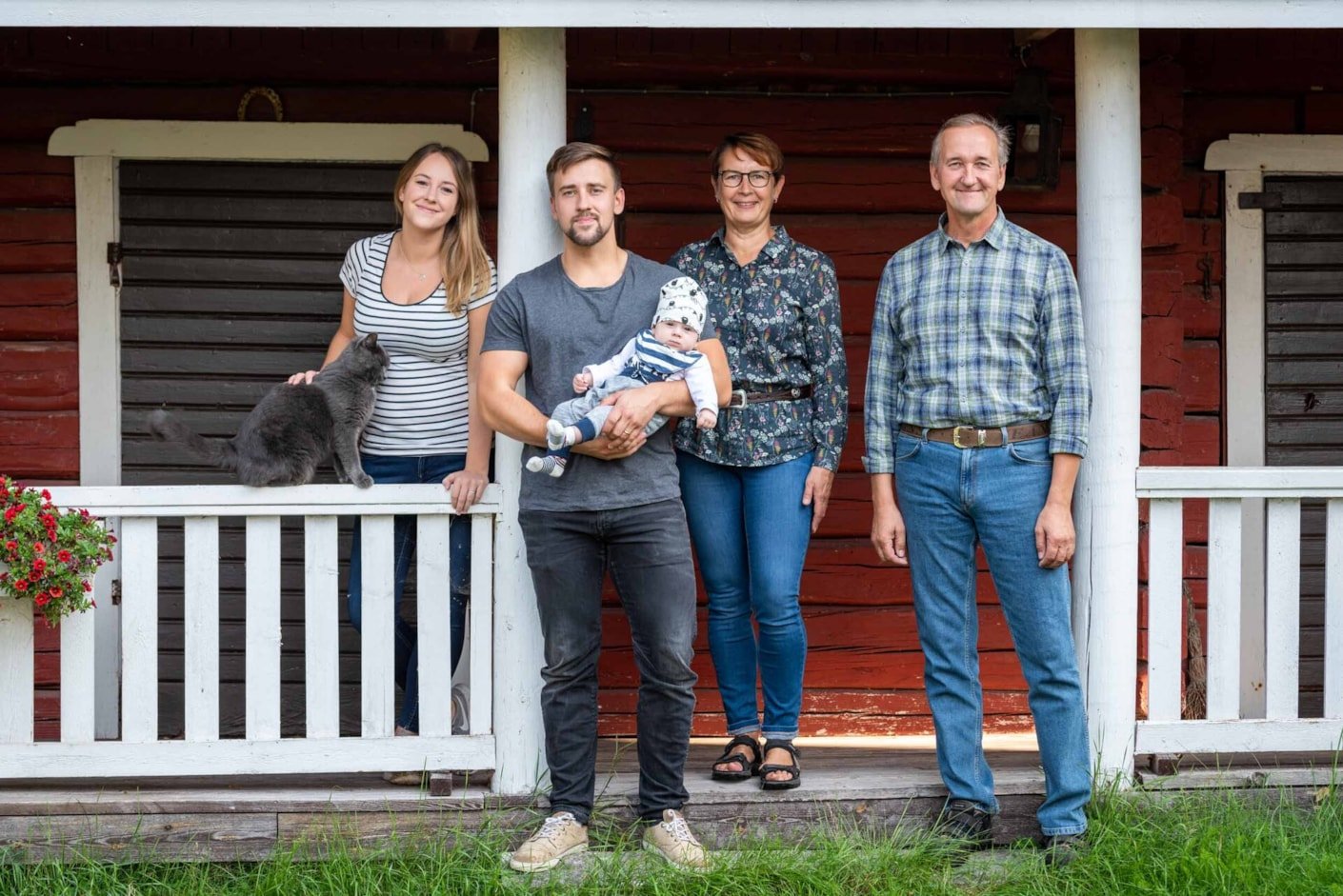 Kariniemen kotitila Lankisen tila tilanpitäjät perhe