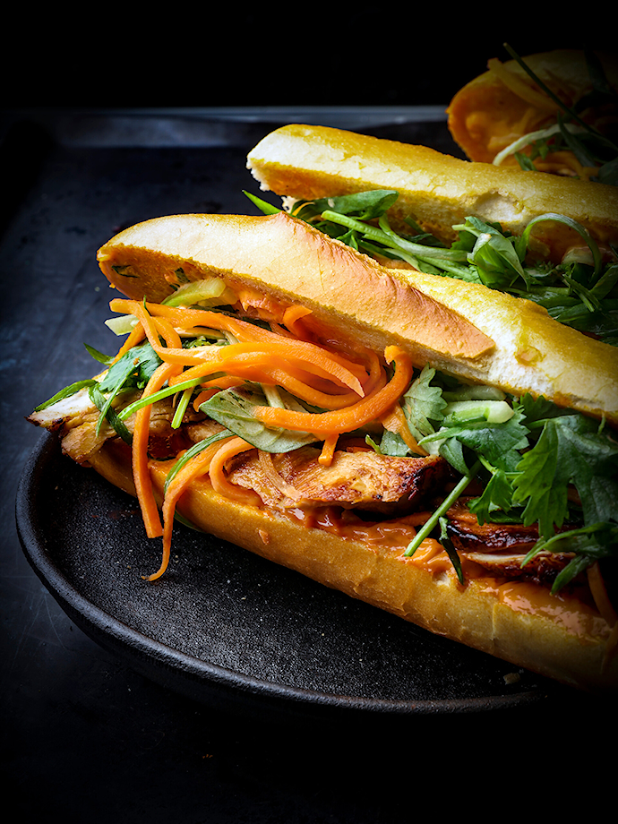 Chicken banh mi