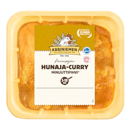 Kariniemen Kananpojan Minuuttipihvi® hunaja-curry