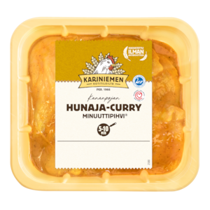 Kariniemen Kananpojan Minuuttipihvi® hunaja-curry