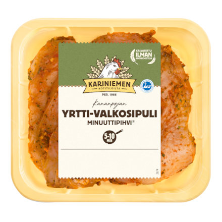 Kariniemen Kananpojan Minuuttipihvi® yrtti-valkosipuli